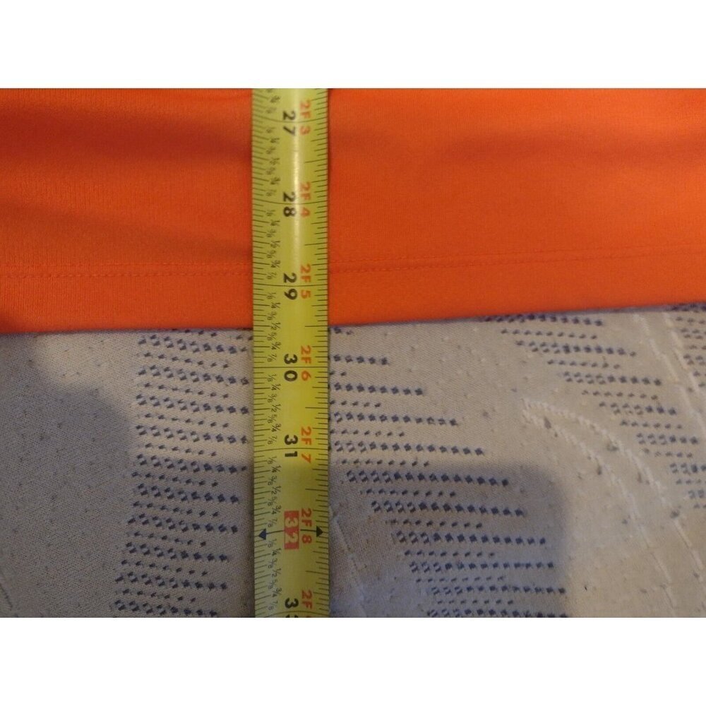 New Nike Polo Shirt Mens Large L Orange Clemson Tigers Short Sleeve Dri-Fit NWT - Picture 13 of 13